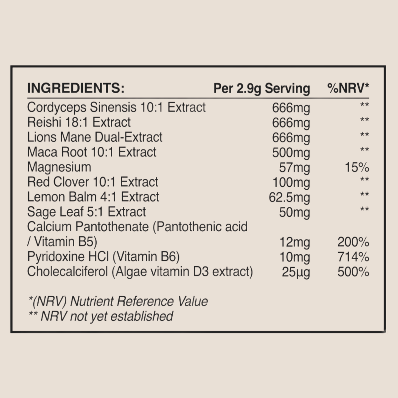 Menopause Superblend