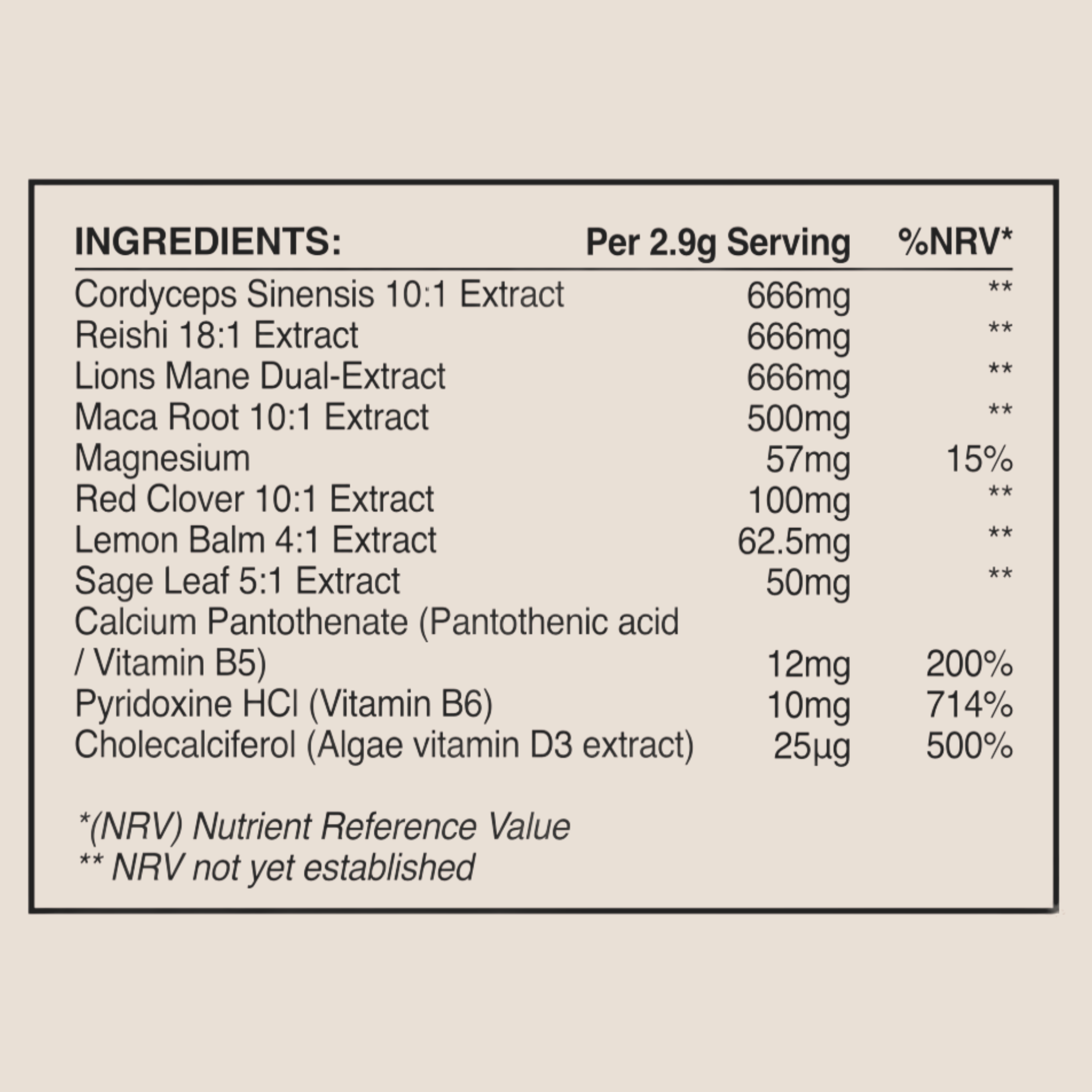 Menopause Superblend
